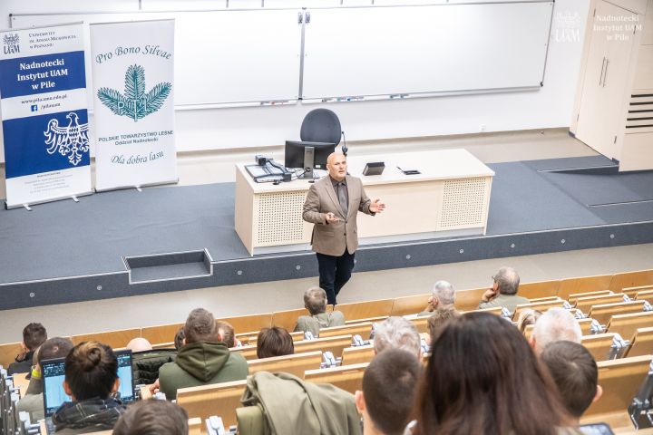 Szkolenie o retencji krajobrazowej i agroleśnictwie dla przedstawicieli PTL w NI UAM w Pile 