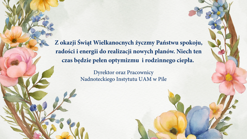 Życzenia wielkanocne 2026